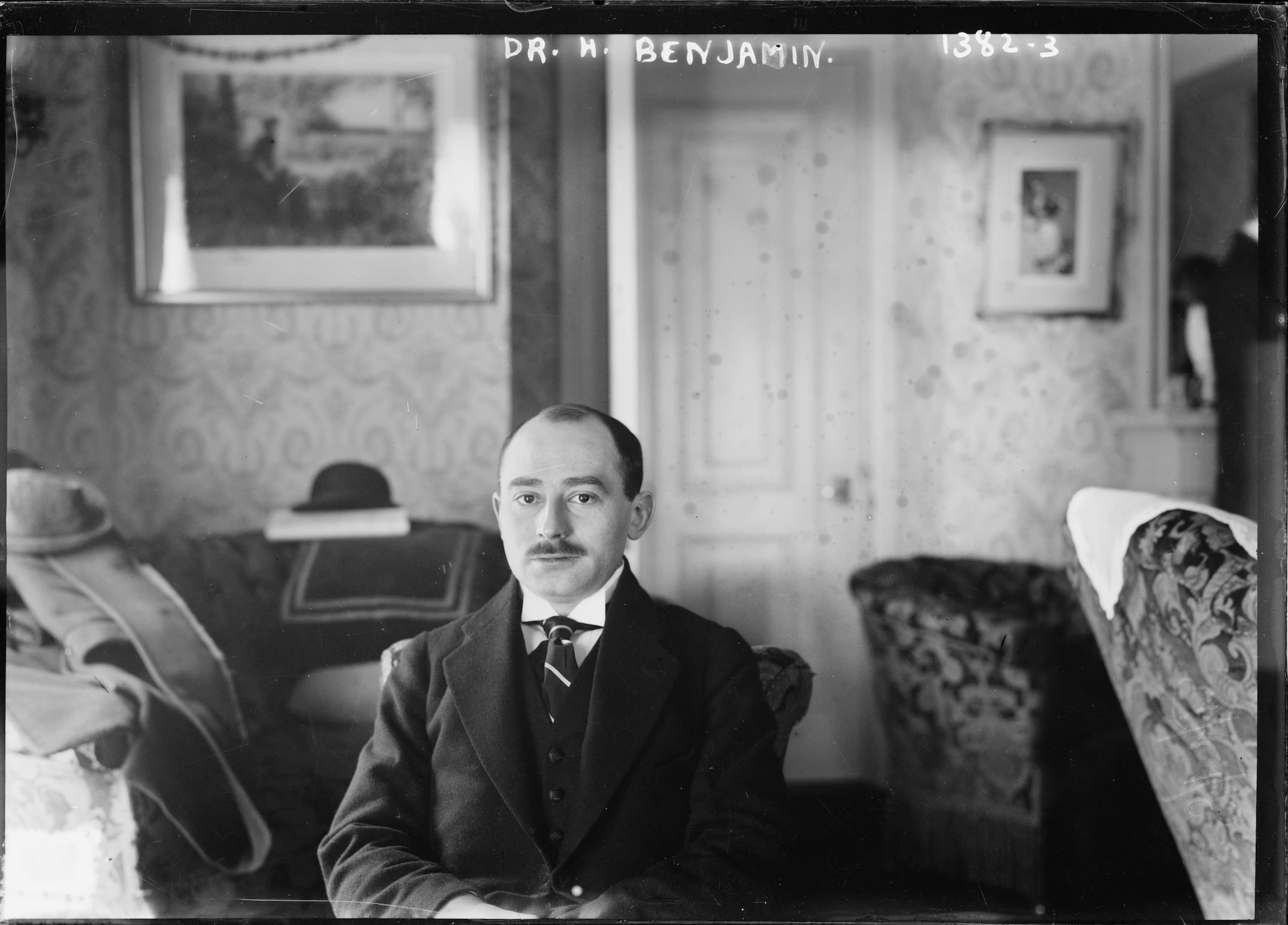 H Benjamin, 1913 [Bain News Service photograph collection, Library of Congress]