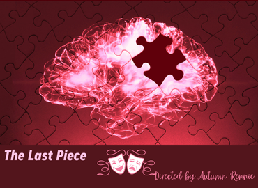 A puzzle with a piece missing and a brain on the background